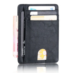Silakka Ultra Slim: RFID Blocking Leather Wallet