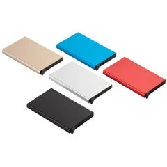 Silakka Slim: Metallic RFID Card Wallet