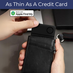 Silakka Find: Ultra-Slim Rechargeable Wallet Tracker Card