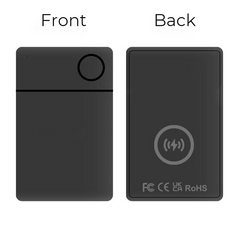 Silakka Find: Ultra-Slim Rechargeable Wallet Tracker Card
